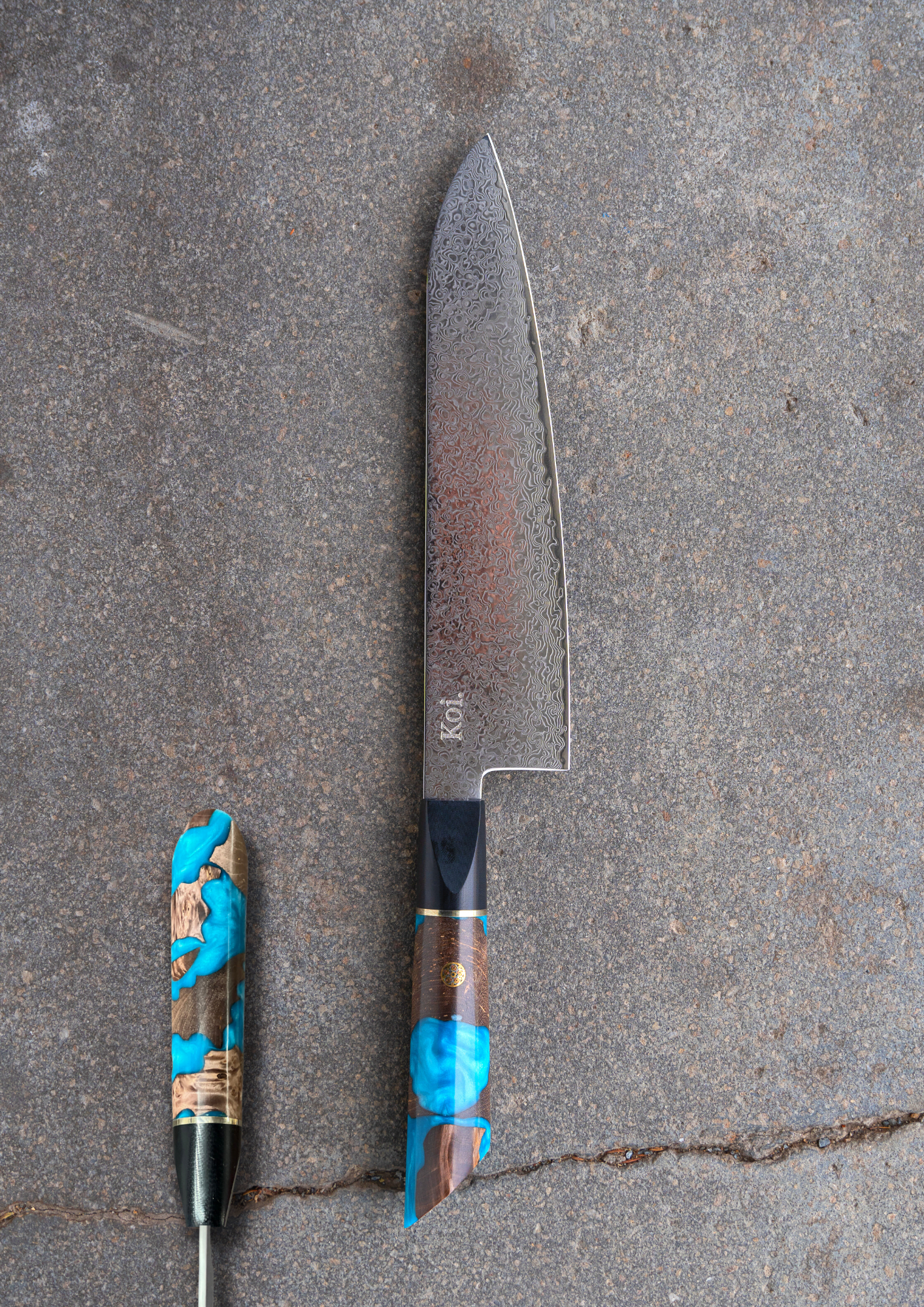 Koi Knives Gyuto Turquoise